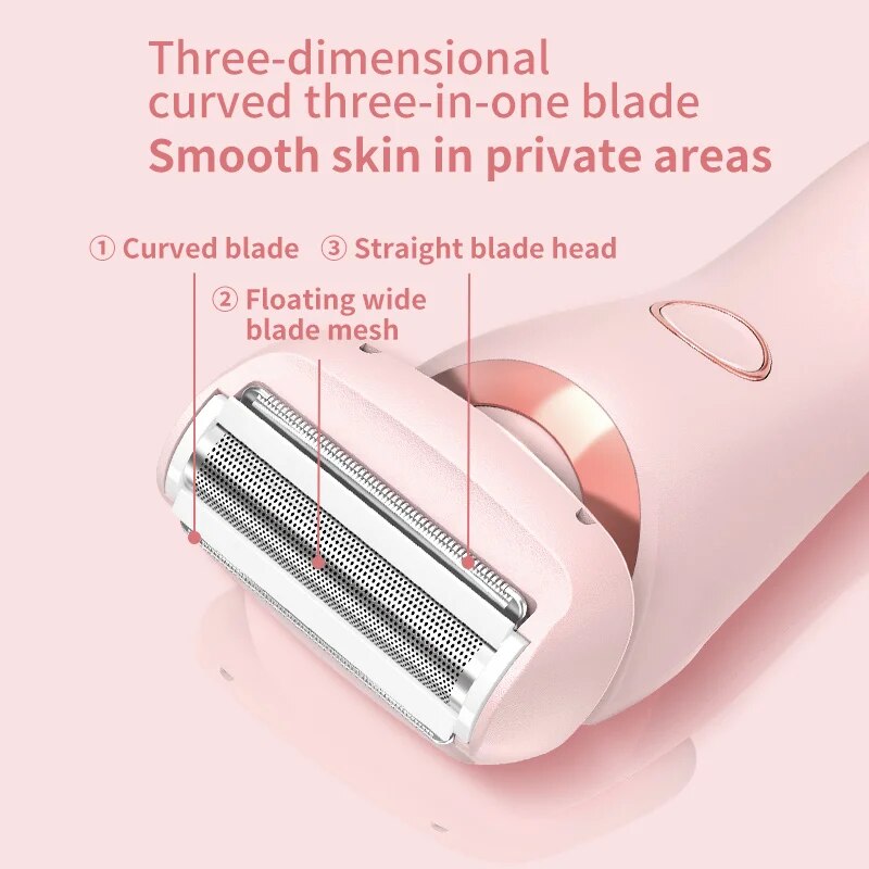 Waterproof portable electric epilator facial & for all the body