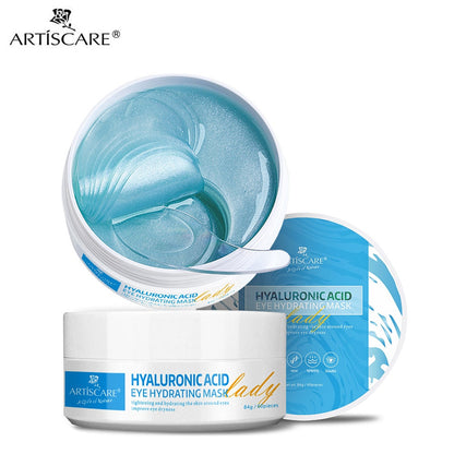 ARTISCARE Eye patches Hyaluronic Acid, Gold, Seaweed & Black Pearl Dark Gel Eye Masks