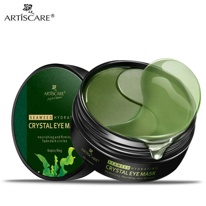 ARTISCARE Eye patches Hyaluronic Acid, Gold, Seaweed & Black Pearl Dark Gel Eye Masks