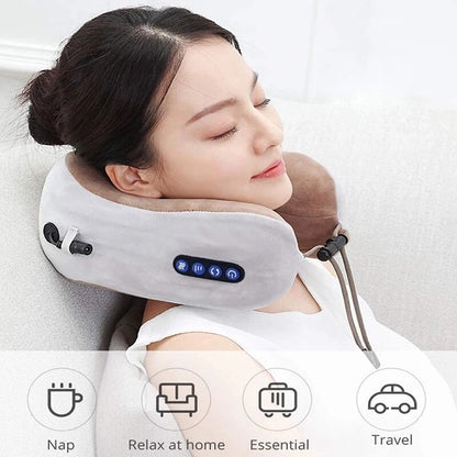 Electric Neck Massager U Shaped Pillow Multifunctional