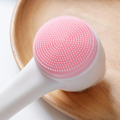 Silicone Face Cleansing Brush Double-Sided