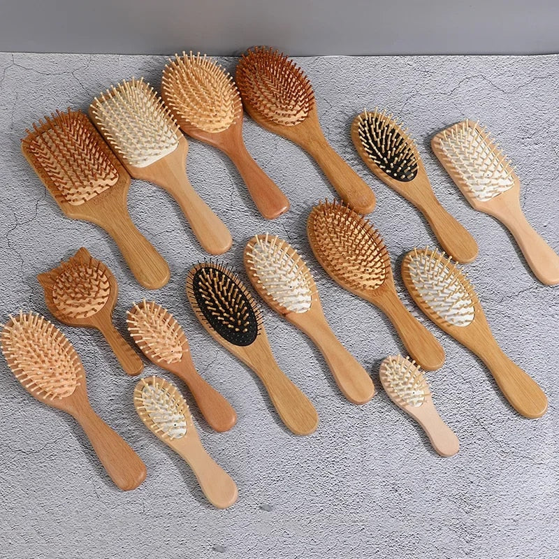 Professional Air Cushion Hair Bamboo Comb